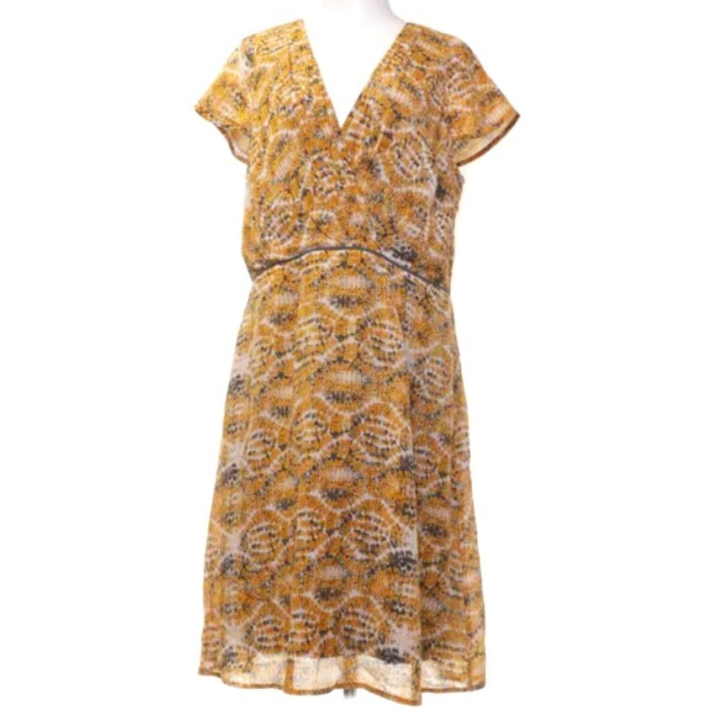 Silk & Cotton Pyschedelic Sunshine Part Two Lomona Day Dress - 12